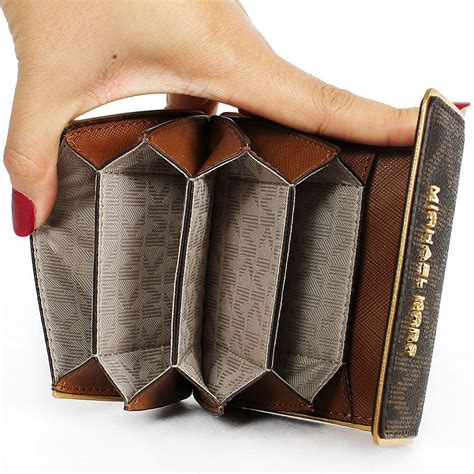 michael kors accordion wallet.